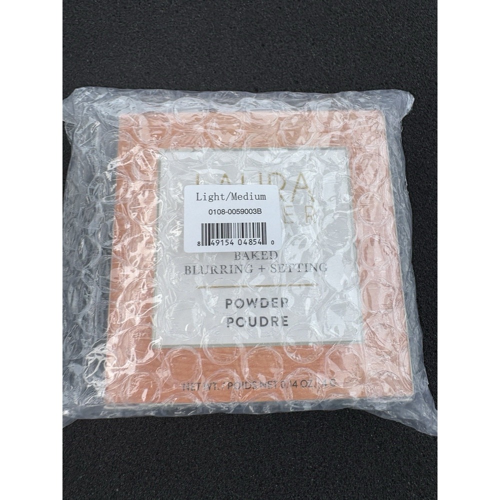 LAURA GELLER Baked Blurring + Setting Powder -‎ LIGHT / MEDIUM  - .14  Sealed